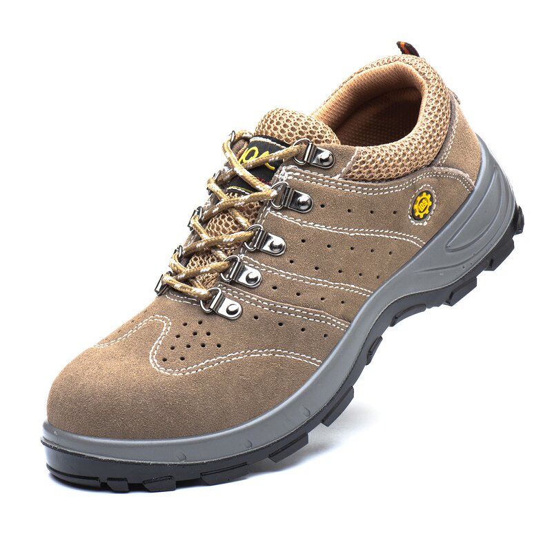 Men's Work Shoes Manufacturer - Breathable Steel Toe Cap Low Cut Casual Fashion Industrial Safety One-Leg Protection Winter Wholesale