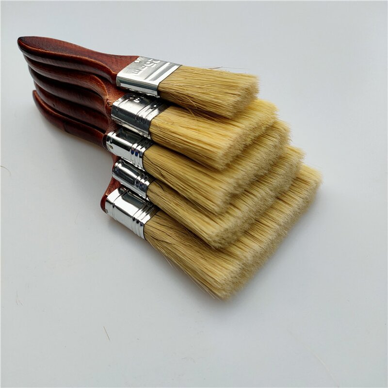 Paint Brushes Manufacturer - Professional High-Grade Bulk with Red Handle 1 2.5 3 4 Inch DIY Industrial Wooden Hand Tools OEM Customizable