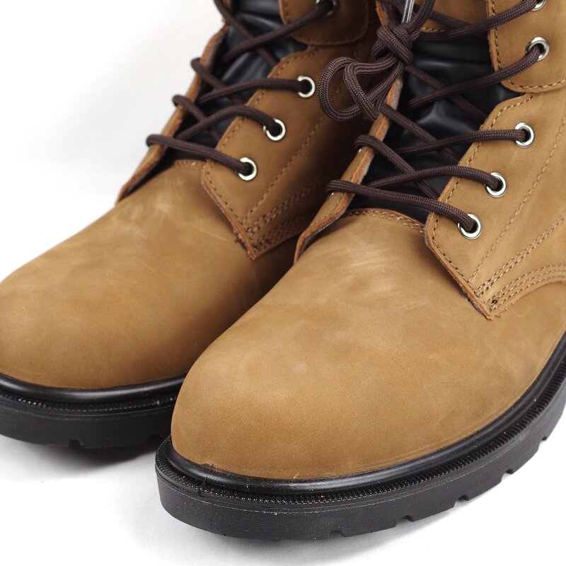 Unisex S3 Safety Shoes Manufacturer - SunPPE Black Mid Cut CE Construction Steel Toe Acid Oil Waterproof Anti-Slip Factory Use for Summer