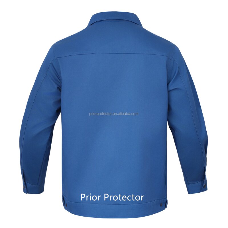 Construction Work Uniform Manufacturer - 80/20 TC Cotton Thick Twill Breathable PPE Sets Knee-Length Design Safety Unisex
