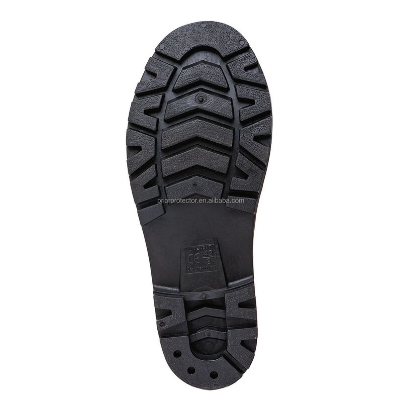 Men's Rain Boots Manufacturer - Steel Toe Mid-Plate High Quality PVC Insole Non-Slip for Outdoor Work & Garden Use