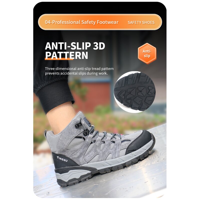 10KV Insulation Safety Shoes Manufacturer - Plastic Toe Color Anti Puncture Ergonomic Microfiber Upper MD Rubber Outsole Mesh Lining