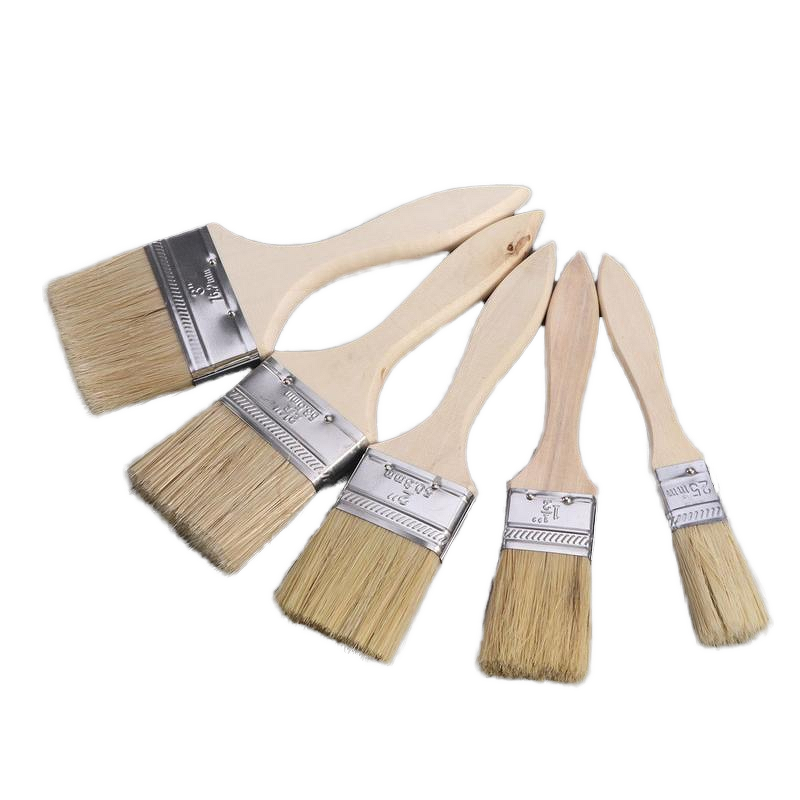 Paint Brushes Manufacturer - Professional High-Grade Bulk 1 2.5 3 4 Inch Wooden Handle Hand Tools DIY & OEM Customizable