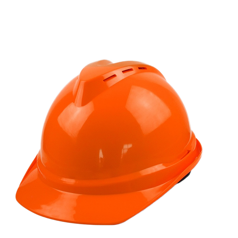 Construction Safety Helmet Manufacturer - ABS Hard Hat in Black Yellow Red White Orange Light Blue Gray Industrial Protective Equipment