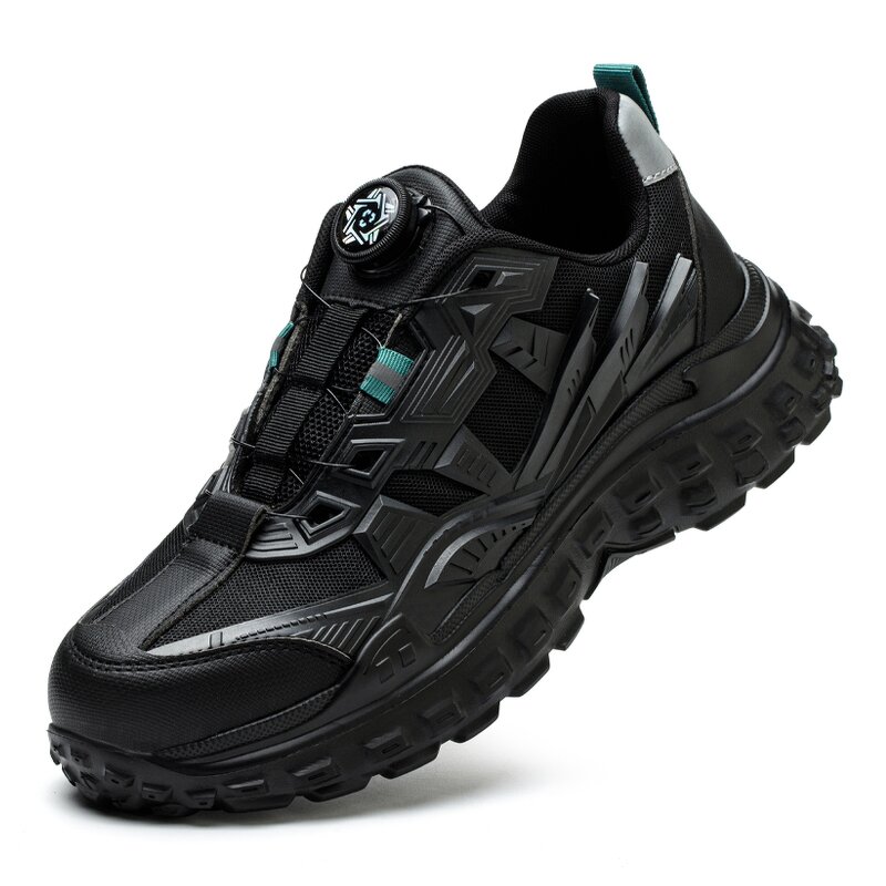 Steel Toe Safety Shoes Manufacturer - High Quality Sport Mecha Style Mesh Upper Factory Work Sports Lightweight Winter Industrial Unisex