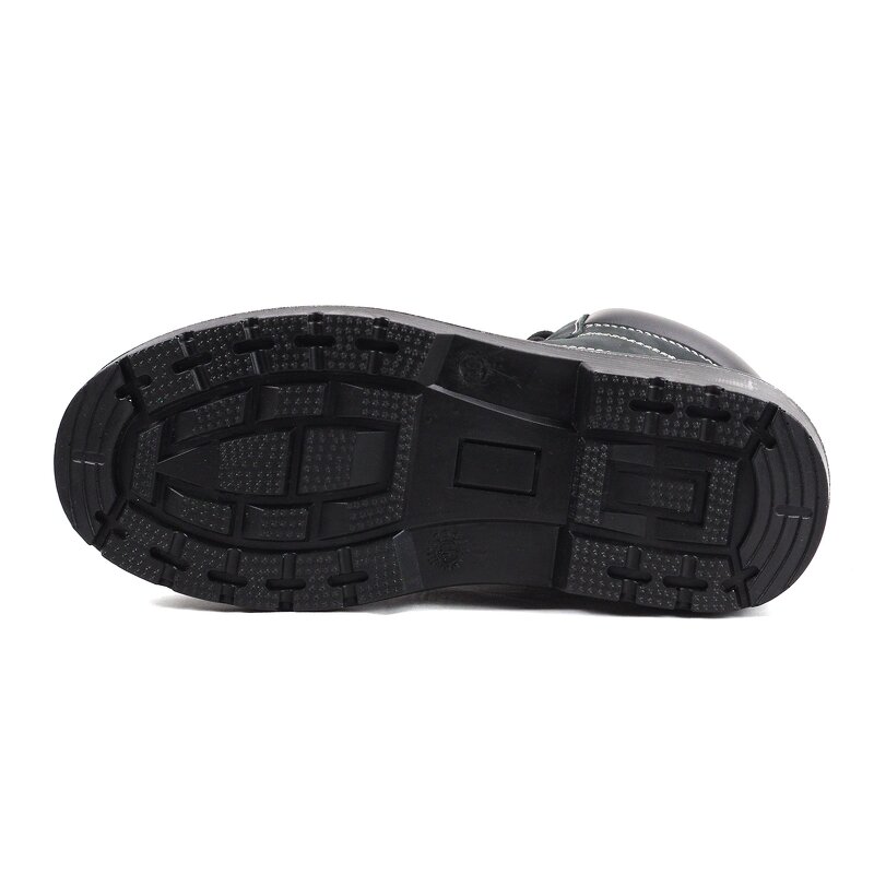 Unisex S3 Safety Shoes Manufacturer - SunPPE Black Mid Cut CE Construction Steel Toe Acid Oil Waterproof Anti-Slip Factory Use for Summer