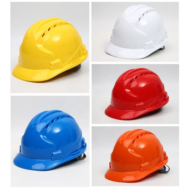 Safety Helmet Manufacturer - ABS Material Pink Electrical Engineering for Mine Workshop Half Face Chin Strap Construction Climax Hard Hats