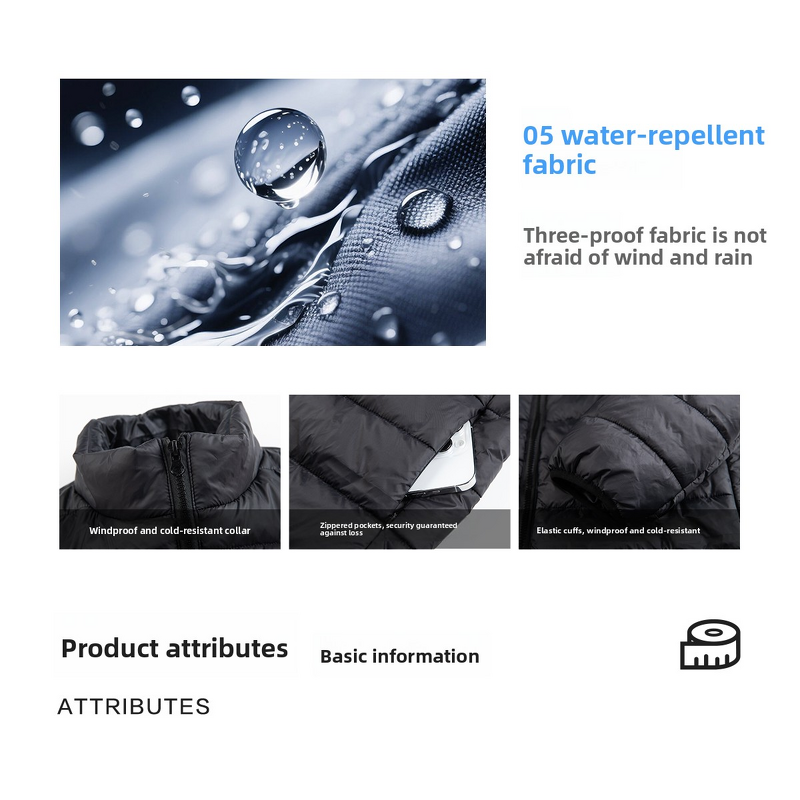 Lightweight Down Jacket Manufacturer - SunPPE Unisex Premium White Duck Down Anti-Static and Breathable Casual Outdoor for Winter