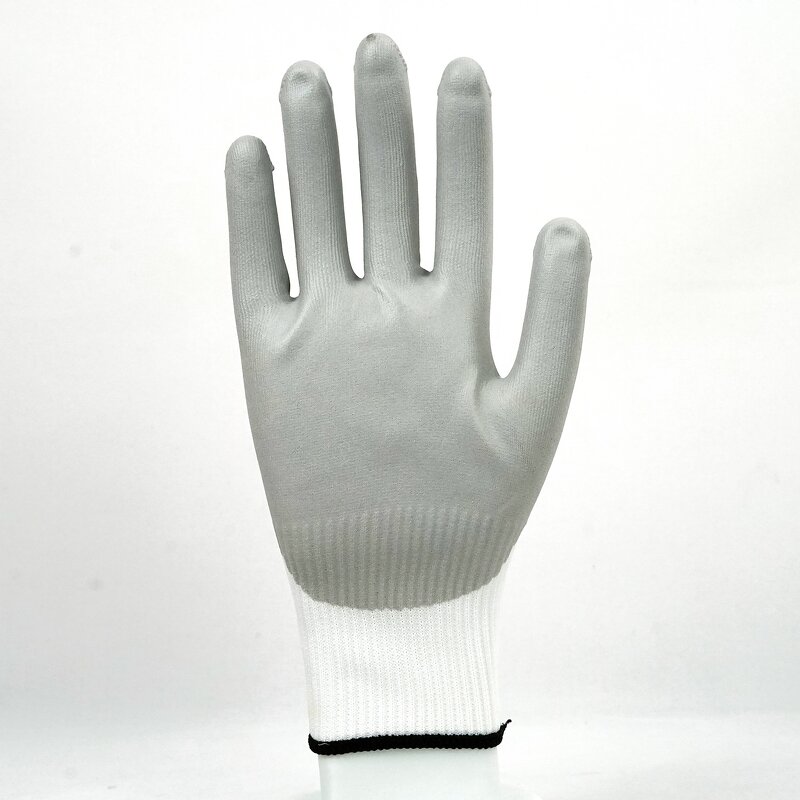 Nitrile Coated Gloves Manufacturer - Sun PPE Grey Flexible Intumescent Coating 42g Performance Superior Light Duty Industrial Work Polyester Custom