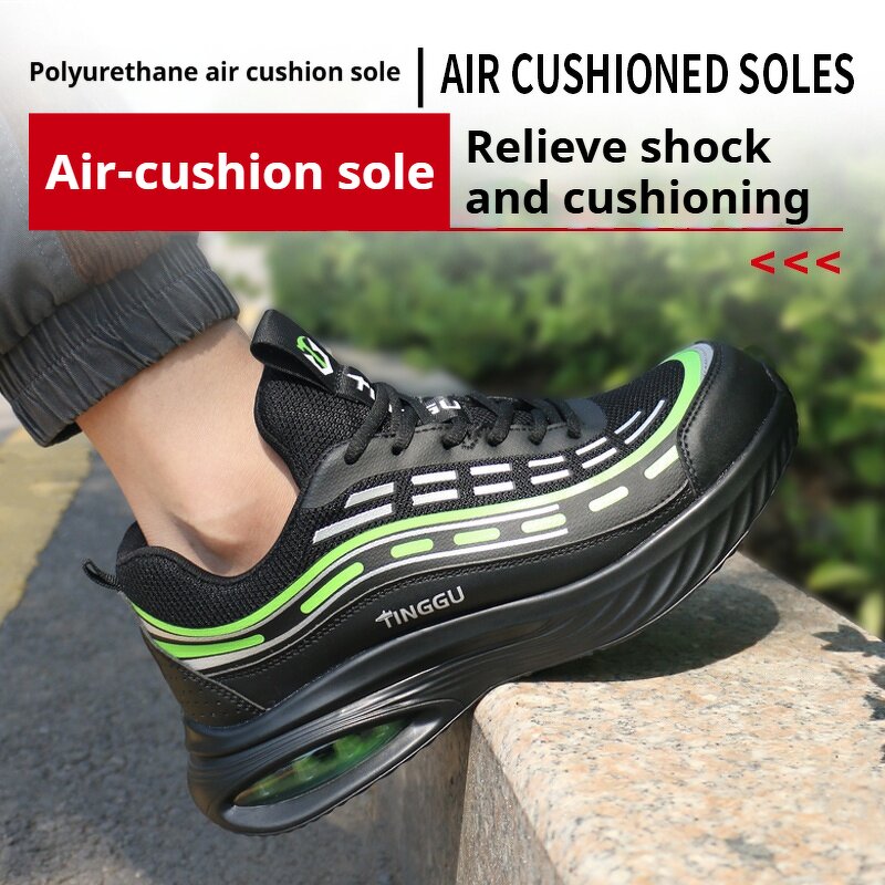 10KV Insulation Safety Shoes Manufacturer - Plastic Toe Color Anti Puncture Ergonomic Microfiber Upper MD Rubber Outsole Mesh Lining