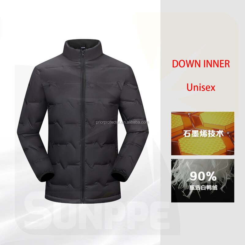 Lightweight Down Jacket Manufacturer - SunPPE Unisex Premium White Duck Down Anti-Static and Breathable Casual Outdoor for Winter
