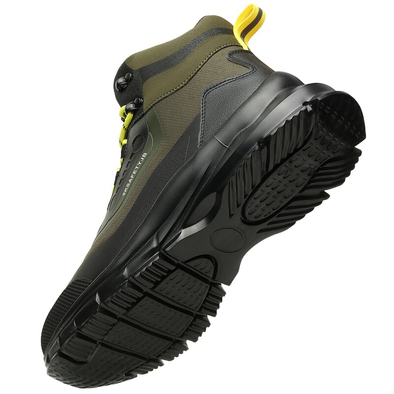 Safety Boots Manufacturer - Anti-puncture Microfiber Leather Insurance Lightweight Breathable Wholesale for Labor Protective