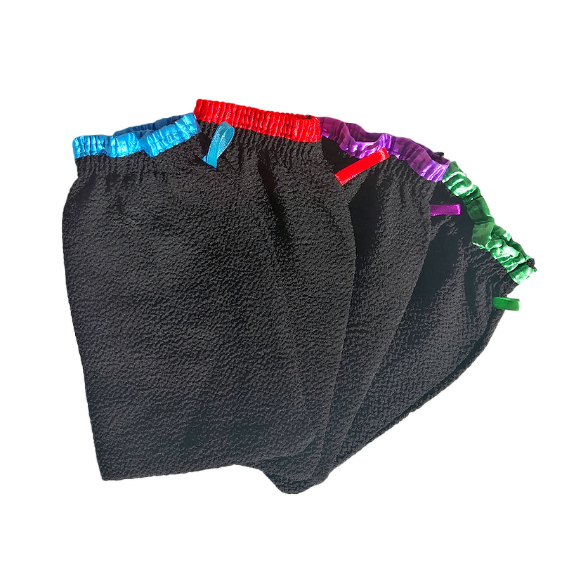 Exfoliating Gloves Manufacturer - Shower Soap Clean Hygiene Body Scrub Loofah Massage Bath Mittens