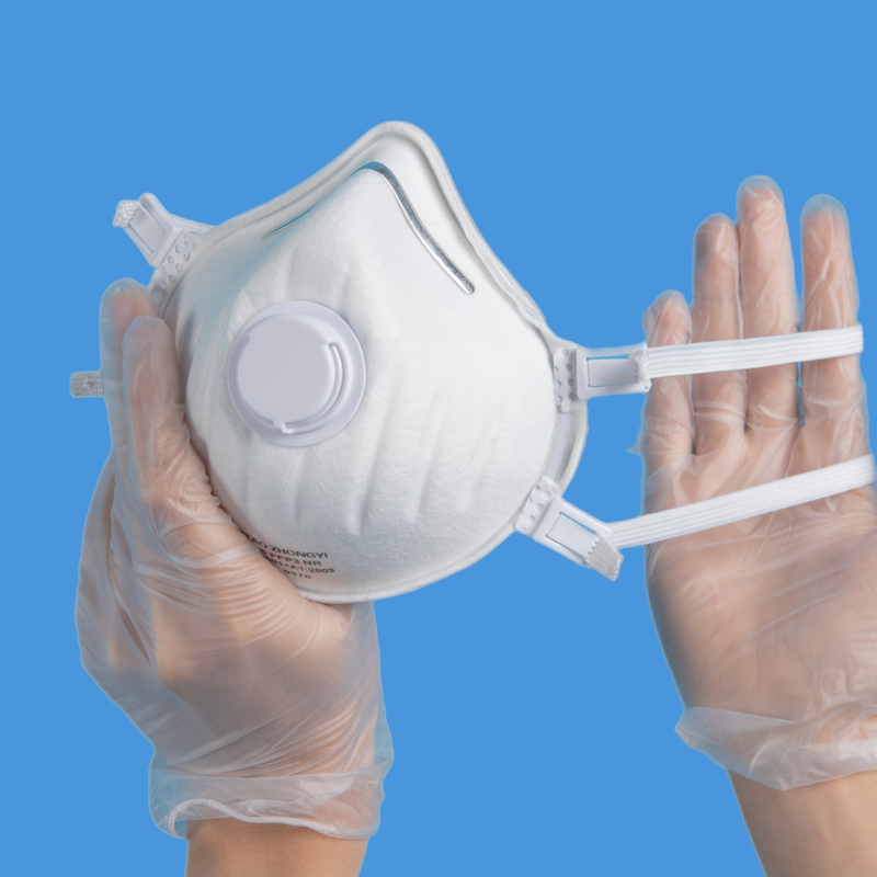 FFP3 Masks Manufacturer - Eu Approved En 149 CE 0370 Respiratory Protection Individual Package
