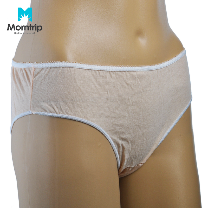 Disposable Underwear Manufacturer - Wholesale Women Clean Non Woven Spa Massage G-string Panties