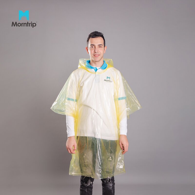 Disposable Rain Suit Manufacturer - Morntrip Different Color Cheap Price Portable with Pants
