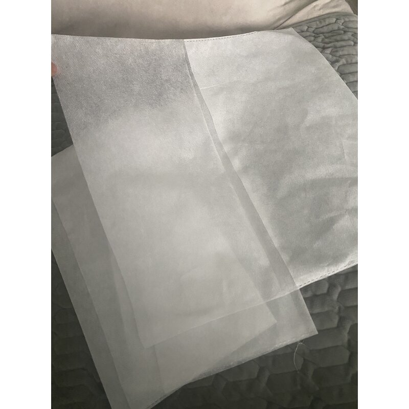 Disposable Head Cover Manufacturer - Wholesale Price White PP Non-Woven Fitting Anti-Smear Face Protection