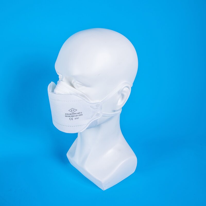 Disposable Protective Dust Masks Manufacturer - Best Selling EN 149 White Adult Breathable FFP2 Particulate Respirator