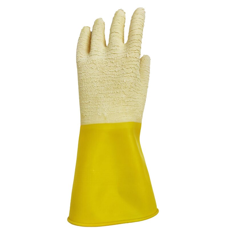 Rubber Kitchen Gloves Manufacturer - Low Price Acid Alkali Oil Chemical Resistant for Men Women