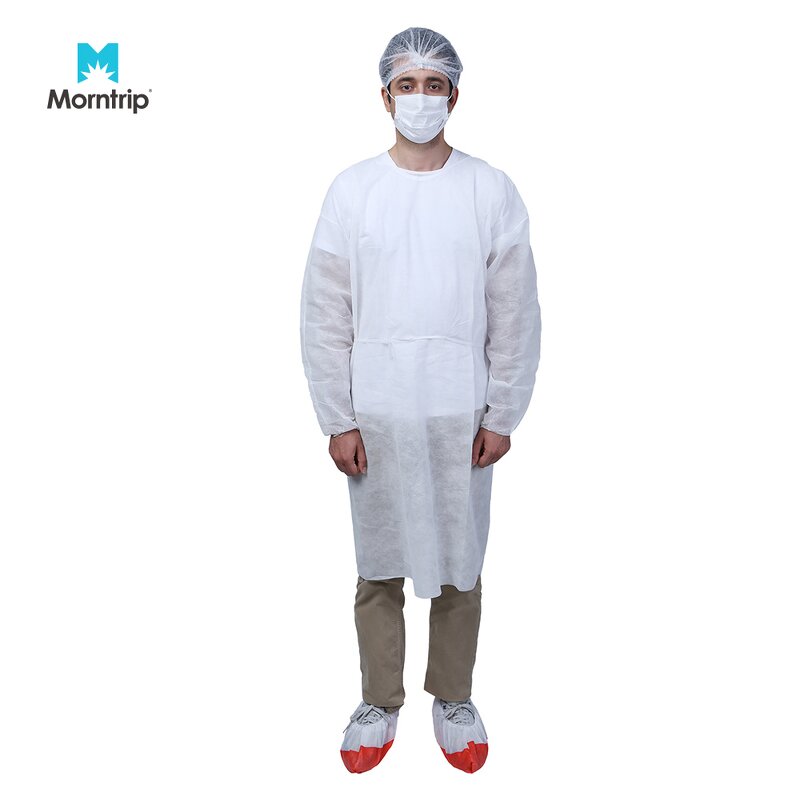 Disposable Lab Coat Manufacturer - Factory Price Custom Wholesale Nonwoven PP for Food Industry