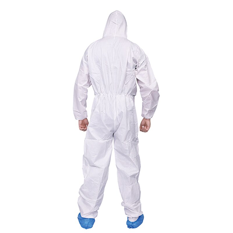 Disposable Protective Coveralls Manufacturer - Cheap CE ISO Hazmat Suit SMS Microporous Anti-static Type 5 6