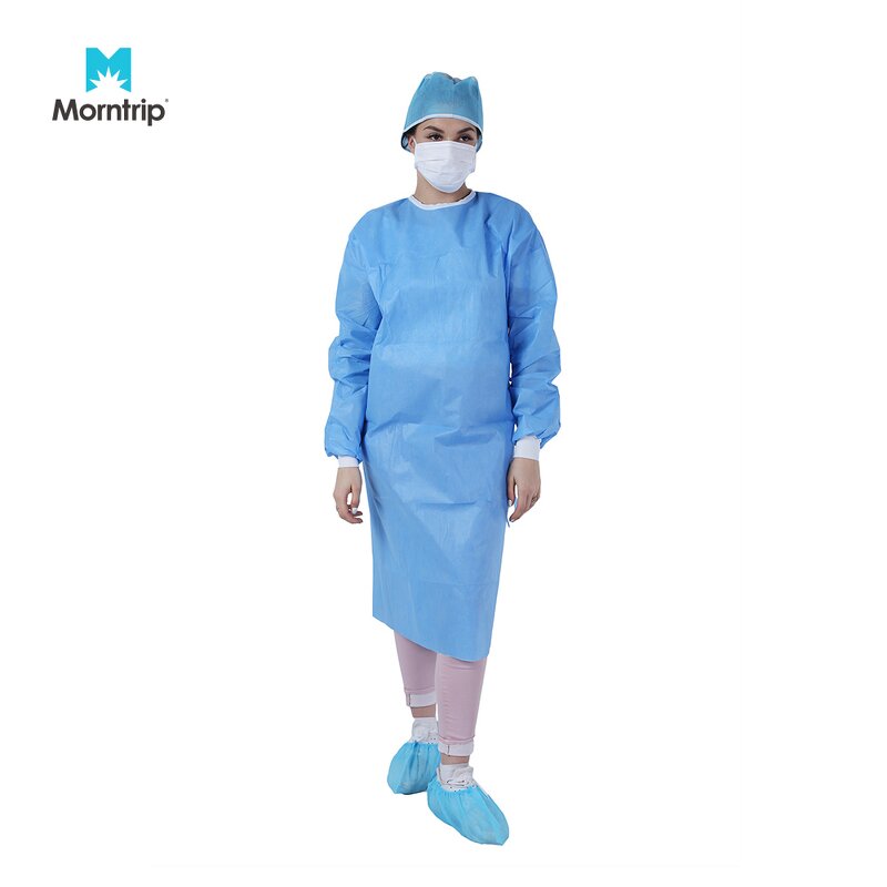 Disposable Isolation Gowns Manufacturer - Level 3 Sterile Dust-Blood Proof for Hospital Use Safety Clothing