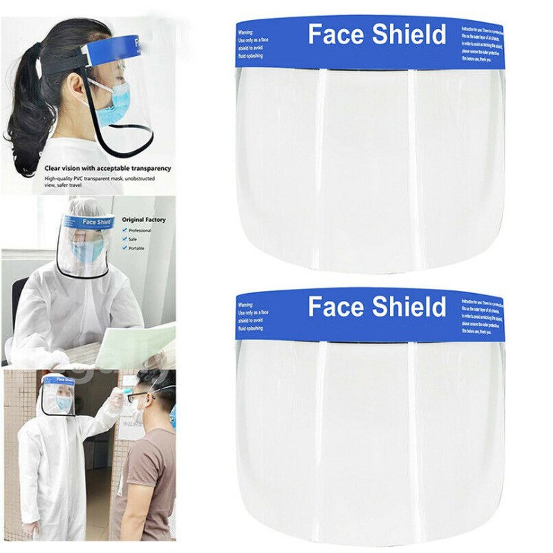 Face Shield Manufacturer - In Stock Transparent Anti-fog Protective Plastic Clear for Sale