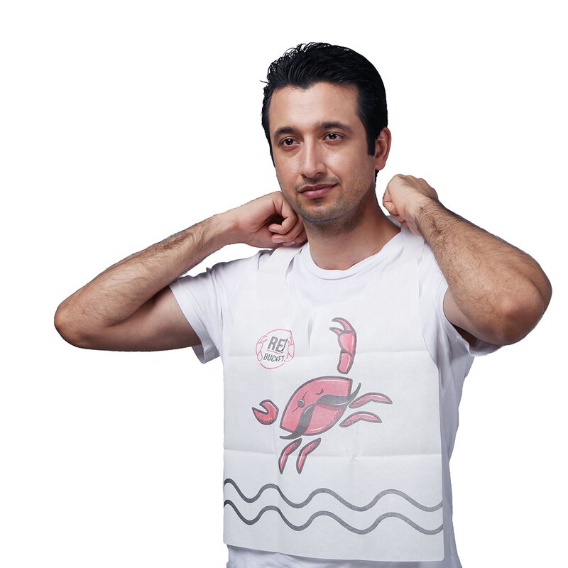 Disposable Paper Bibs Manufacturer - Dental Restaurant Crab Feasts for Adults