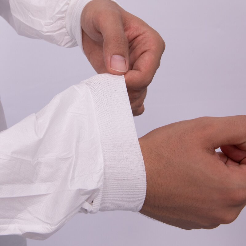 Lab Coat Manufacturer - Factory Price Customization Unisex Dust-proof Disposable White Blue