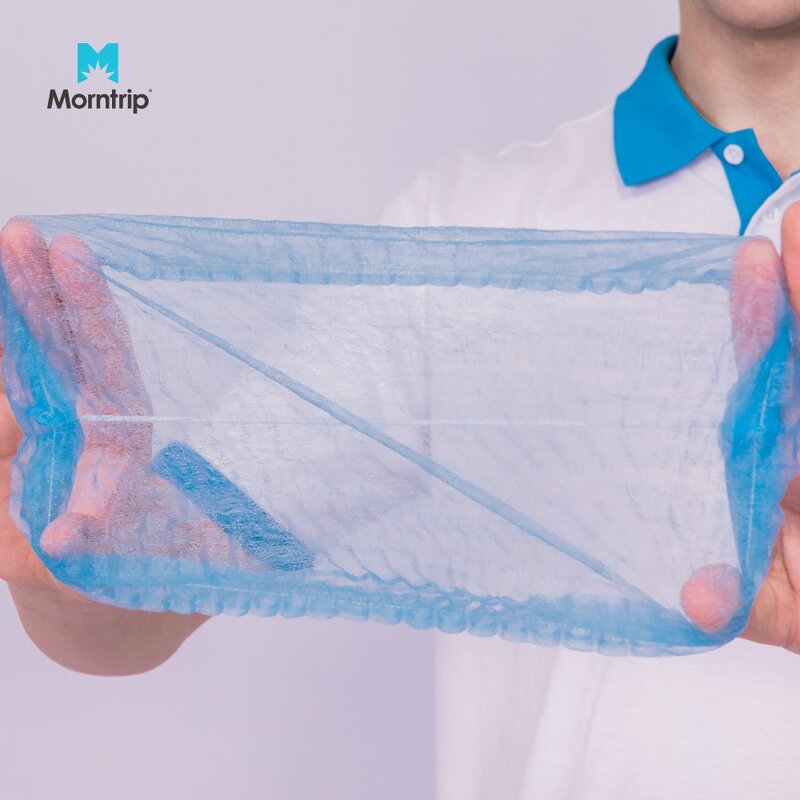 Disposable Beard Net Manufacturer - High Quality Polypropylene Non-woven Chef for Food Industry