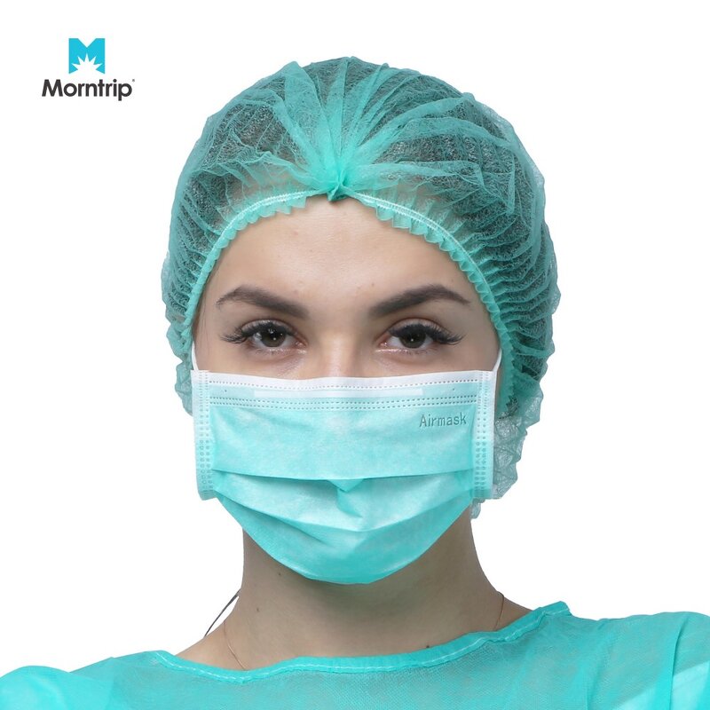 Disposable Bouffant Caps Manufacturer - Custom Hair Net Elastic Dust Cap for Medical Spa Salon