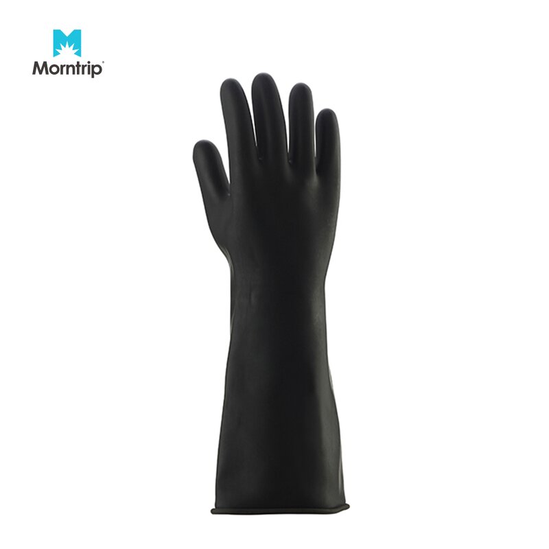 Industrial Rubber Gloves Manufacturer - Factory-Made Thickened Large Black for Labor Insurance