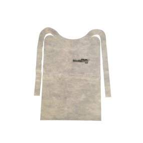 Disposable Sea Food Restaurant Bib Manufacturer - Custom Print Logo Adult Non Woven