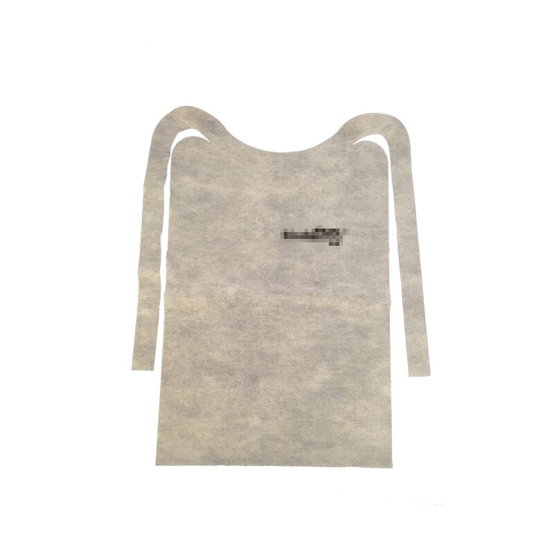 Disposable Sea Food Restaurant Bib Manufacturer - Custom Print Logo Adult Non Woven