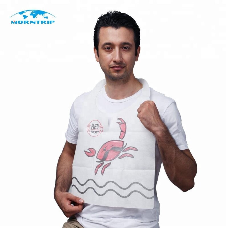 Disposable Plastic Apron Bibs Manufacturer - Restaurant for Adults