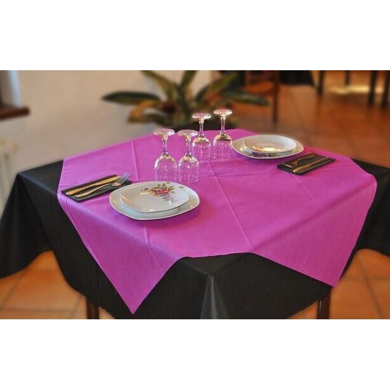 Disposable Table Cover Manufacturer - 1m Restaurant Usage OEM Nonwoven 45 Gsm Various Colors