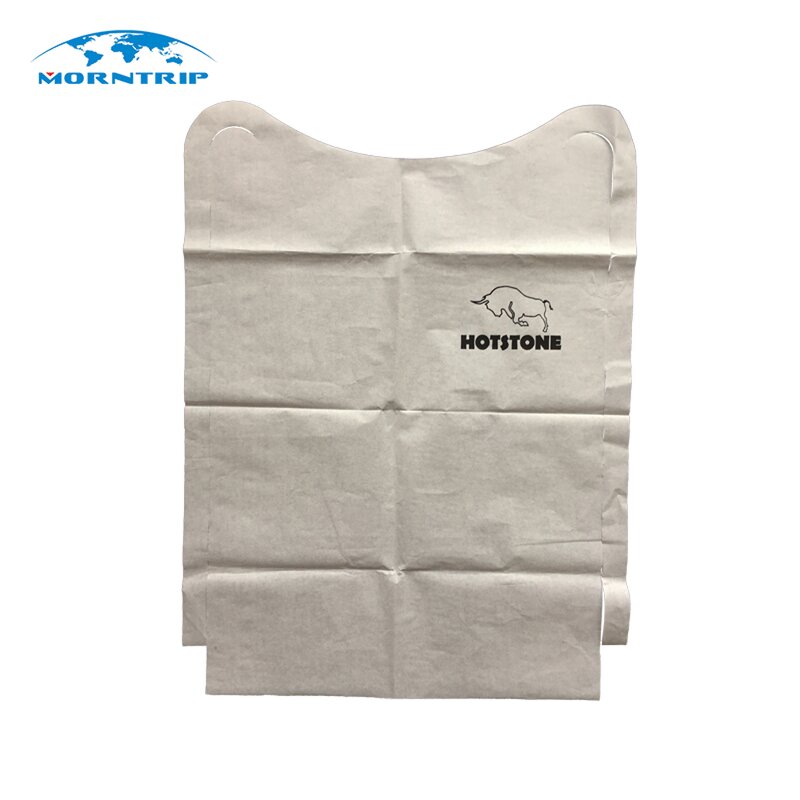 Disposable Adult Bib Manufacturer - Cheap Custom Printed White Nonwoven Apron