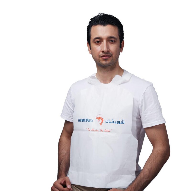 Disposable Lobster Bib Manufacturer - Adult Custom Printed Restaurant Plastic