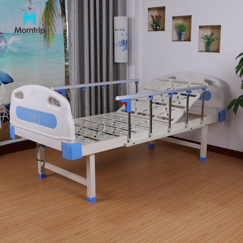 Medical Nursing Hospital Bed Manufacturer - Cheap Hot Selling Manual One Crank Function ABS Metal for Clinica
