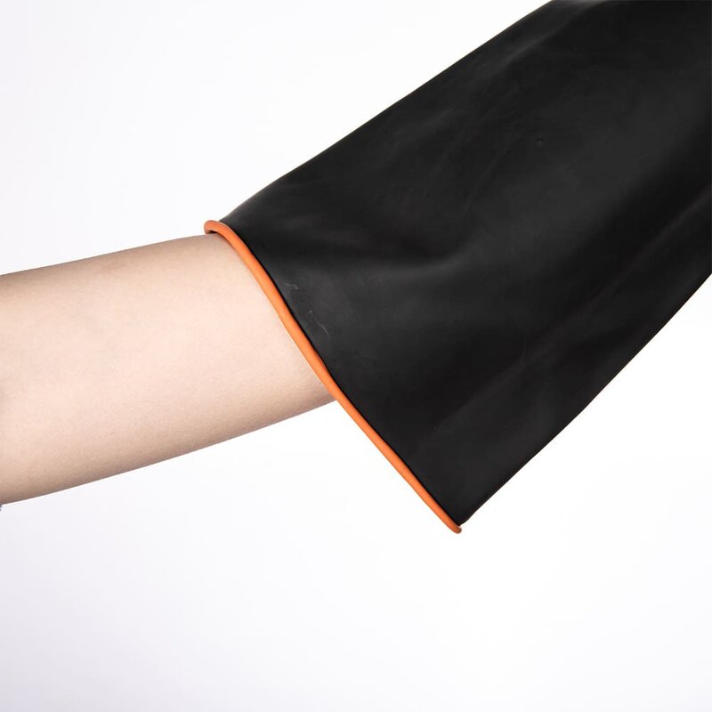 Latex Gloves Manufacturer - EN388 Thickened Industrial Plastic Acid Alkali Resistant Rubber