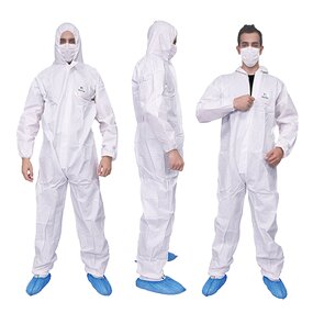 Disposable Coverall Suits Manufacturer - En ISO Certified PPE Industrial Safety Protective SMS Microporous Type 5/6
