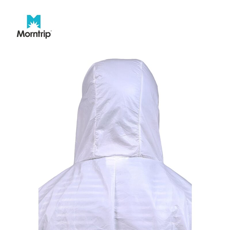 Disposable Coverall Manufacturer - Cheap Price PPE Protective Anti Static Chemical Resistant 50gsm Microporous Type 5 6