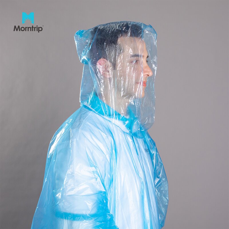 Disposable Rain Suit Manufacturer - Morntrip Different Color Cheap Price Portable with Pants