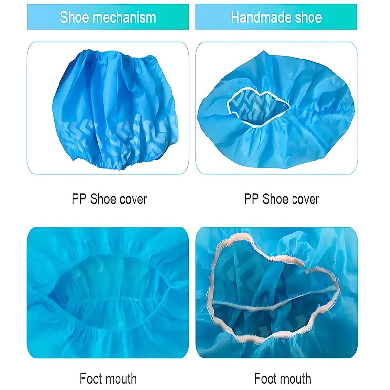 Shoe Cover Manufacturer - Competitive Price PE PP CPE with Best Quality Coated Waterproof
