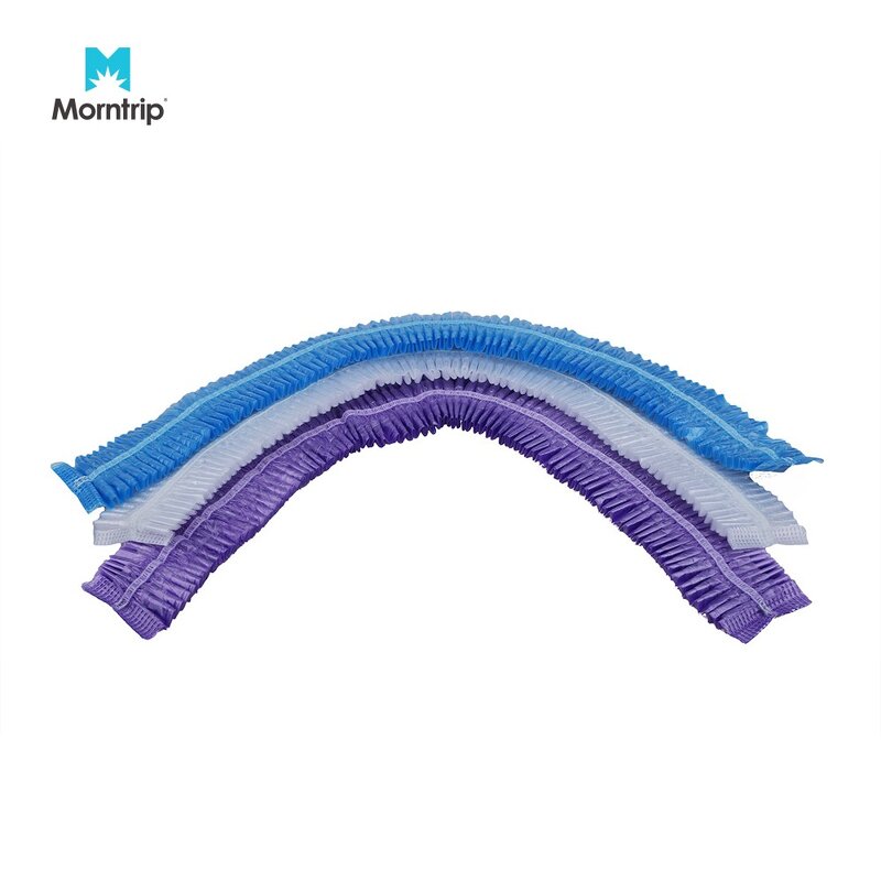 Disposable Bouffant Caps Manufacturer - Custom Hair Net Elastic Dust Cap for Medical Spa Salon