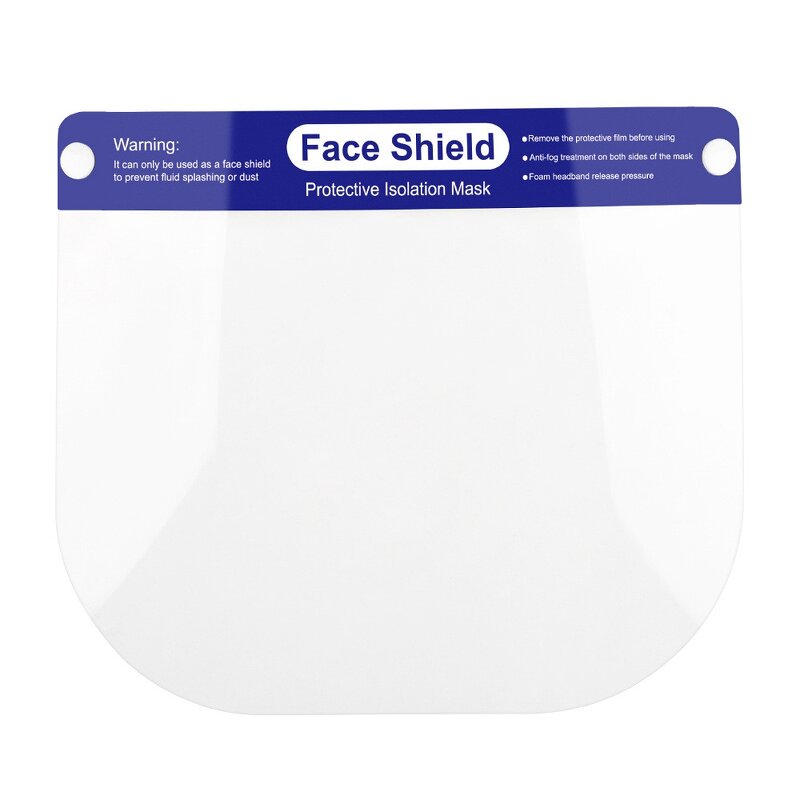 Face Shield Manufacturer - In Stock Transparent Anti-fog Protective Plastic Clear for Sale