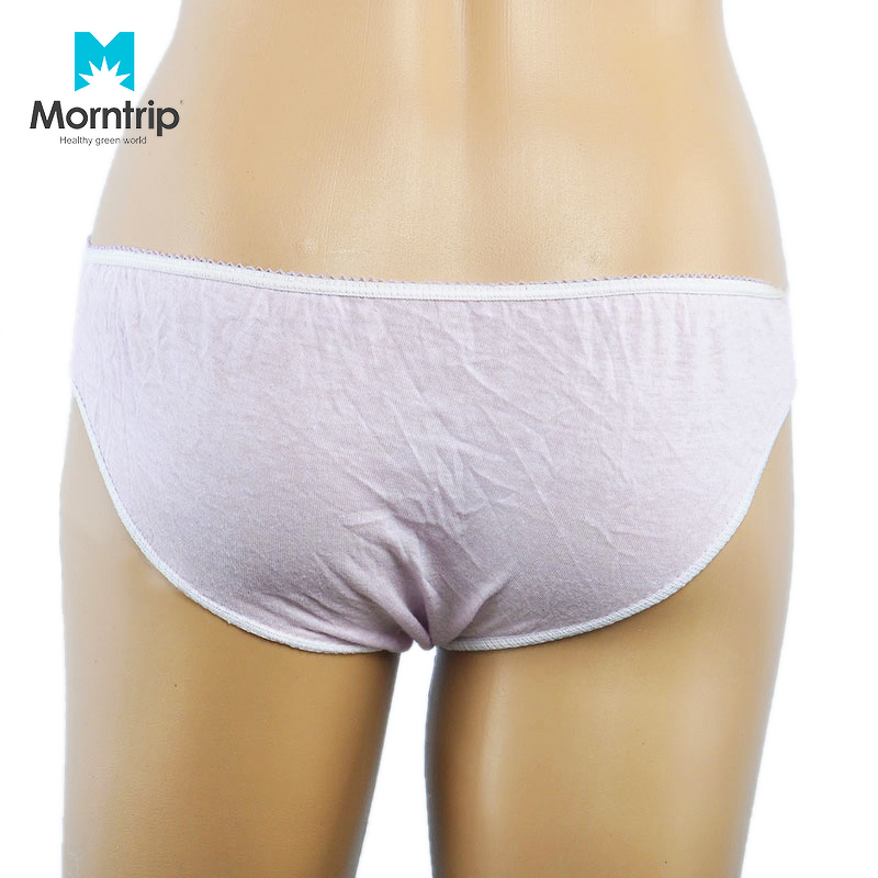 Disposable Underwear Manufacturer - Wholesale Women Clean Non Woven Spa Massage G-string Panties