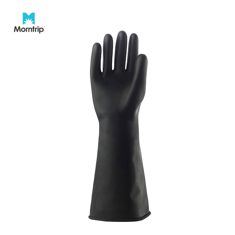 Industrial Rubber Gloves Manufacturer - Factory-Made Thickened Large Black for Labor Insurance