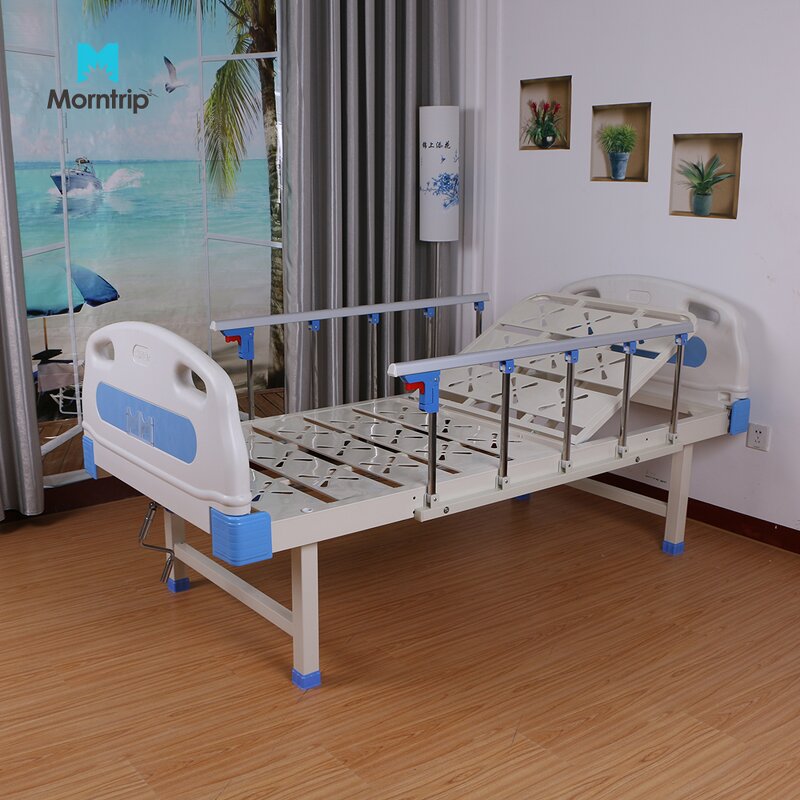 Medical Nursing Hospital Bed Manufacturer - Cheap Hot Selling Manual One Crank Function ABS Metal for Clinica