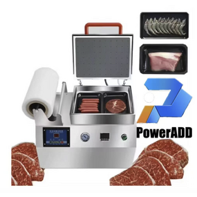 Vacuum Packing Machine Manufacturer - Poweradd Commercial Semi-Automatic Rotary for Salmon Fish Dried Fruit Coffee